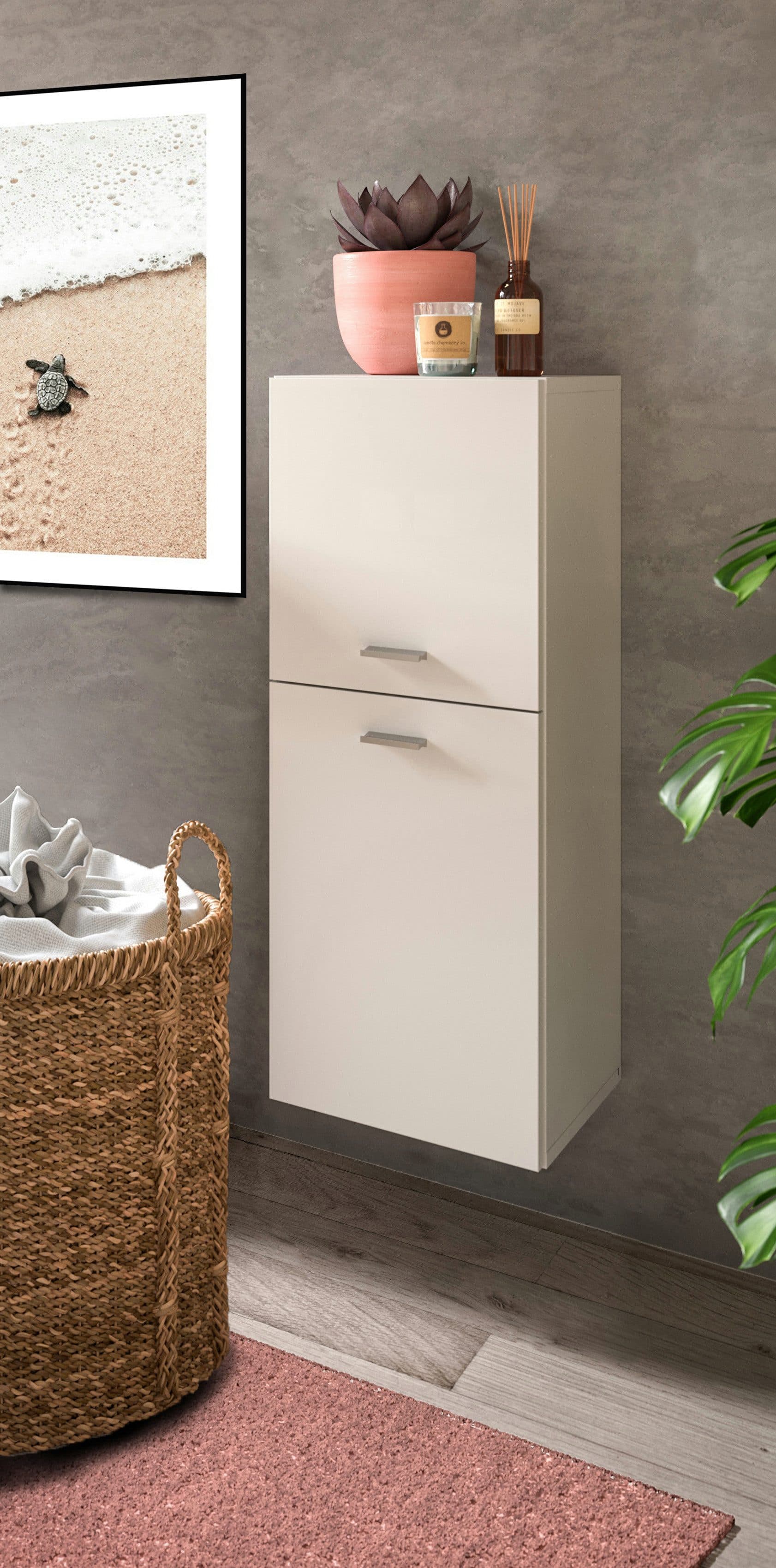 welltime Midischrank Tampa | Weiß