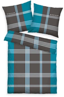 TOM TAILOR HOME Ole Bettwäsche-Set | Grau