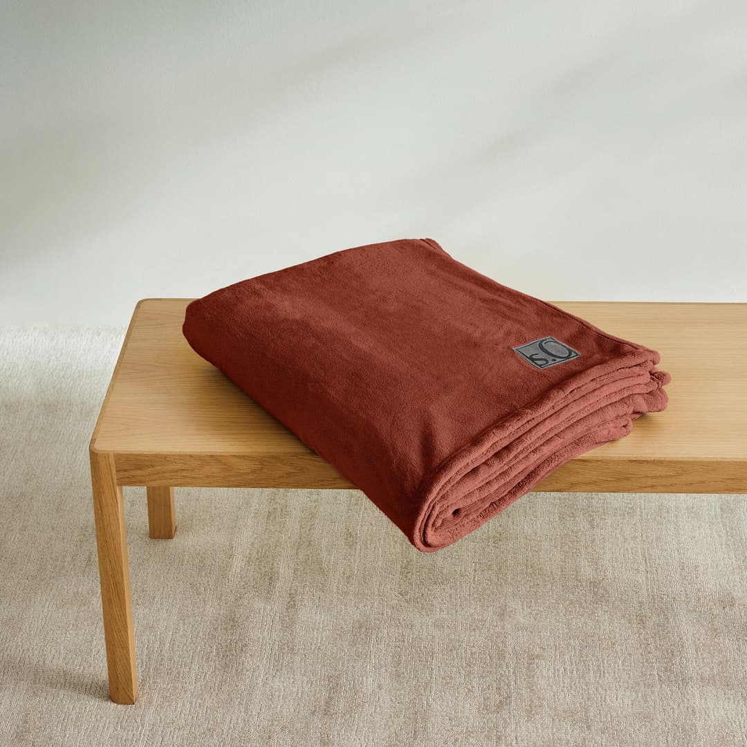 Wohndecke s.Oliver Kuschelsoft | Terrakotta
