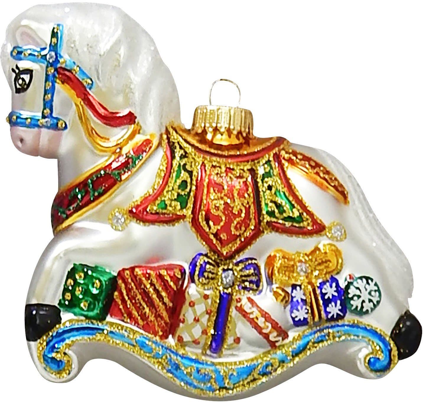 Krebs Glas Lauscha Christbaumschmuck CBK80716 | Mehrfarbig