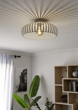 EGLO MOGANO 3 Deckenleuchte | Beige