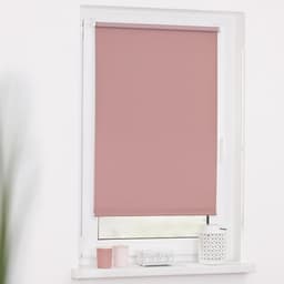 Seitenzugrollo Uni Rollo | Rosa