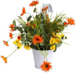 Kunstblume Sommerblumen | Mehrfarbig