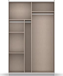 rauch Schwebetürenschrank REFLECT | Weiß