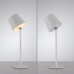 JUST LIGHT LED Tischleuchte BOTERIA | Weiß
