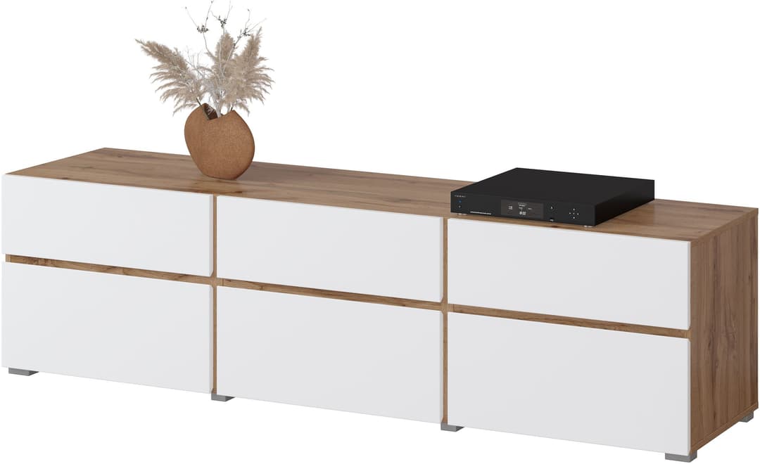 OTTO home Lowboard Cross | Mehrfarbig
