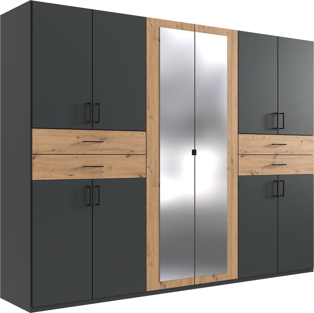 Wimex Kleiderschrank Taiga | Grau