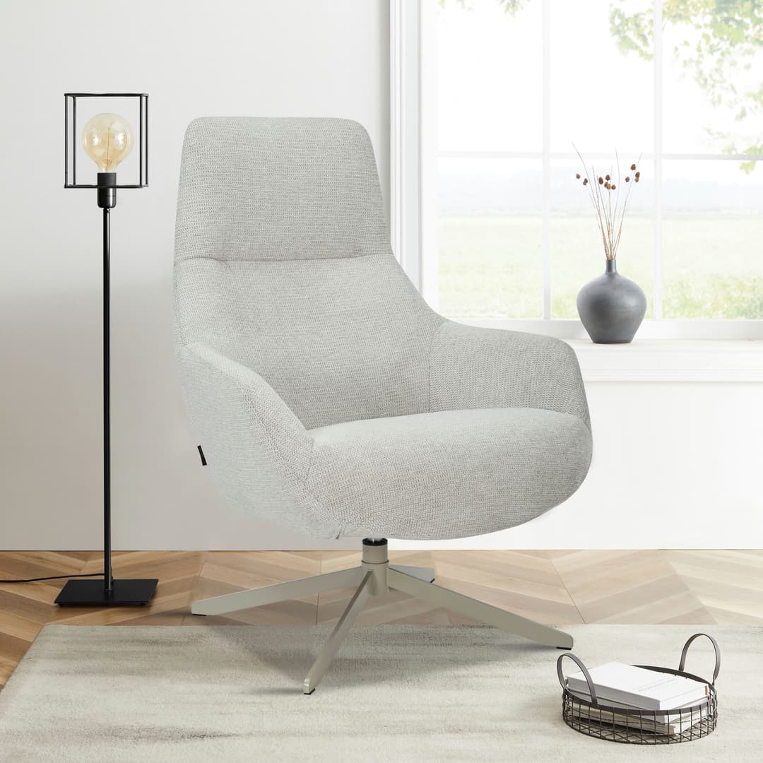OTTO home CLARINDA Drehsessel | Beige