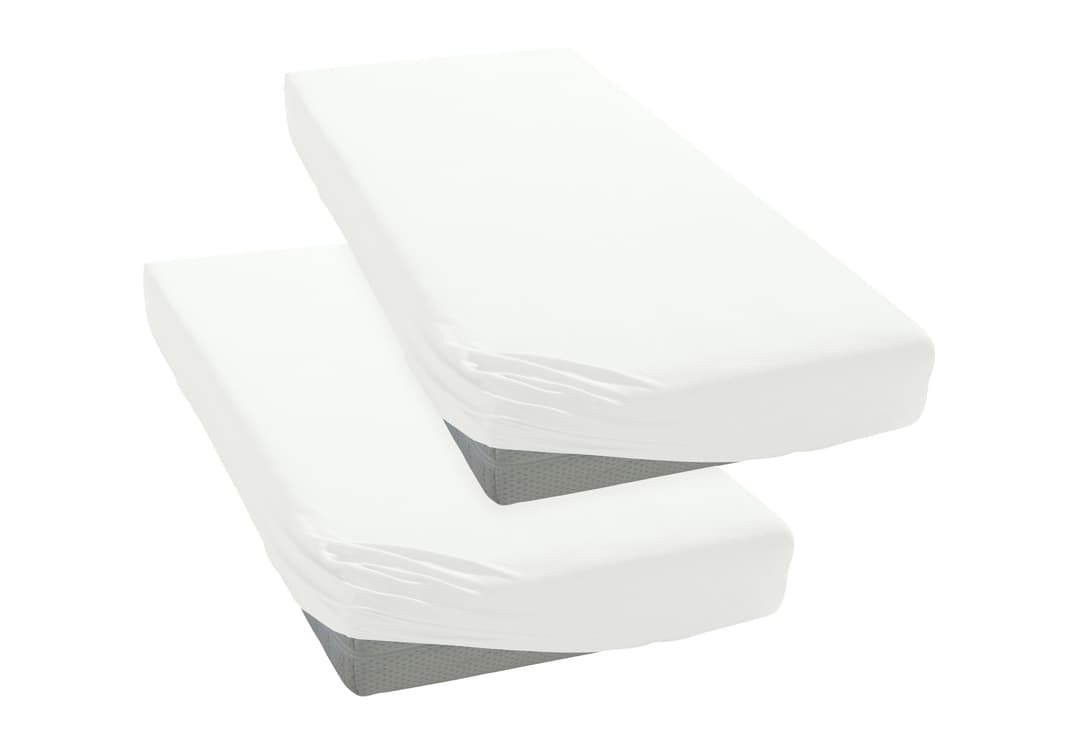 OTTO home Spannbettlaken PHYSALIS Comfort | Weiß