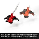 Einhell Akku-Motorsense AGILLO 18/200 | Rot 3