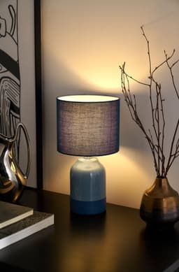 Pauleen Tischleuchte Sandy Glow | Blau
