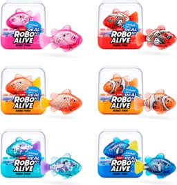 ZURU Robo Alive Roboter-Fisch Serie 3 | Mehrfarbig