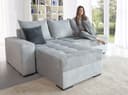 COLLECTION AB Ecksofa Josy L-Form | Grau