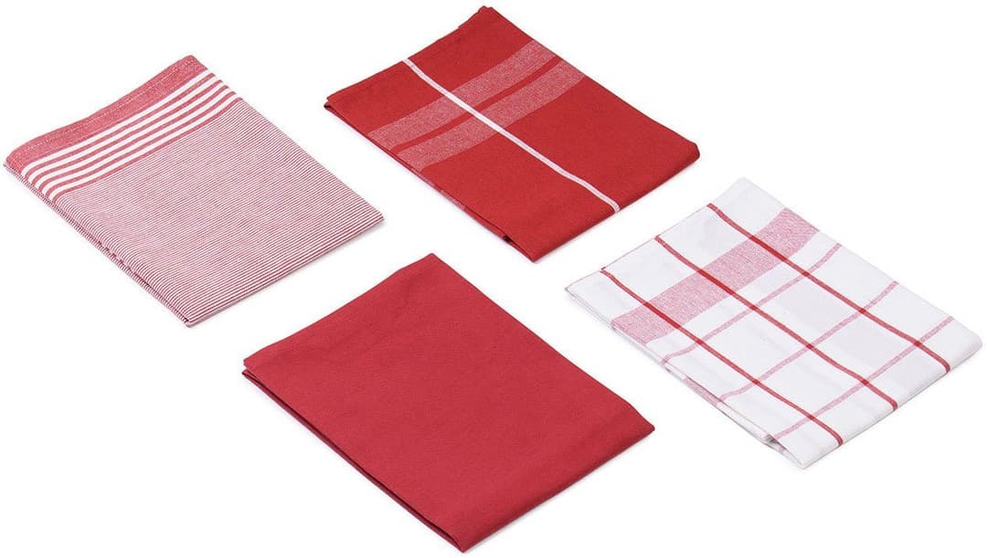 Gözze Geschirrtuch Set | Rot