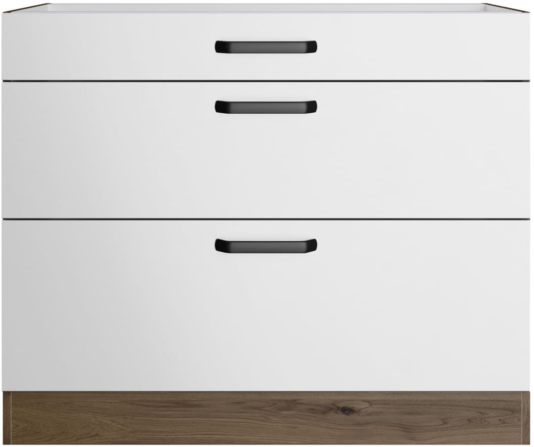 wiho Küchen Unterschrank Elba | Mehrfarbig
