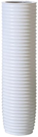 GILDE Bodenvase Gentle | Weiß