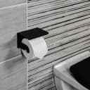 CORNAT Toilettenpapierhalter | Schwarz 4