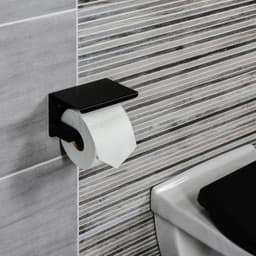 CORNAT Toilettenpapierhalter | Schwarz