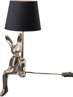 Näve Helge Hase Tischleuchte | Silber