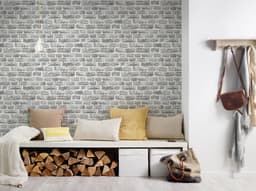 living walls Vliestapete Neue Bude 2.0 | Grau