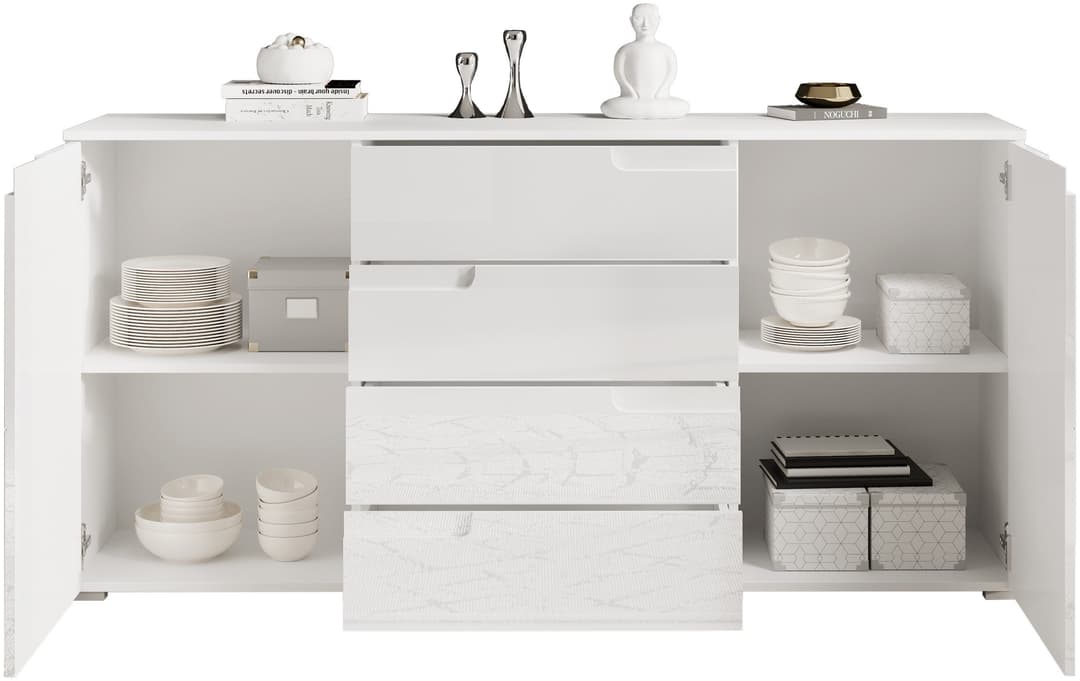 HBZ Sideboard Spice | Weiß