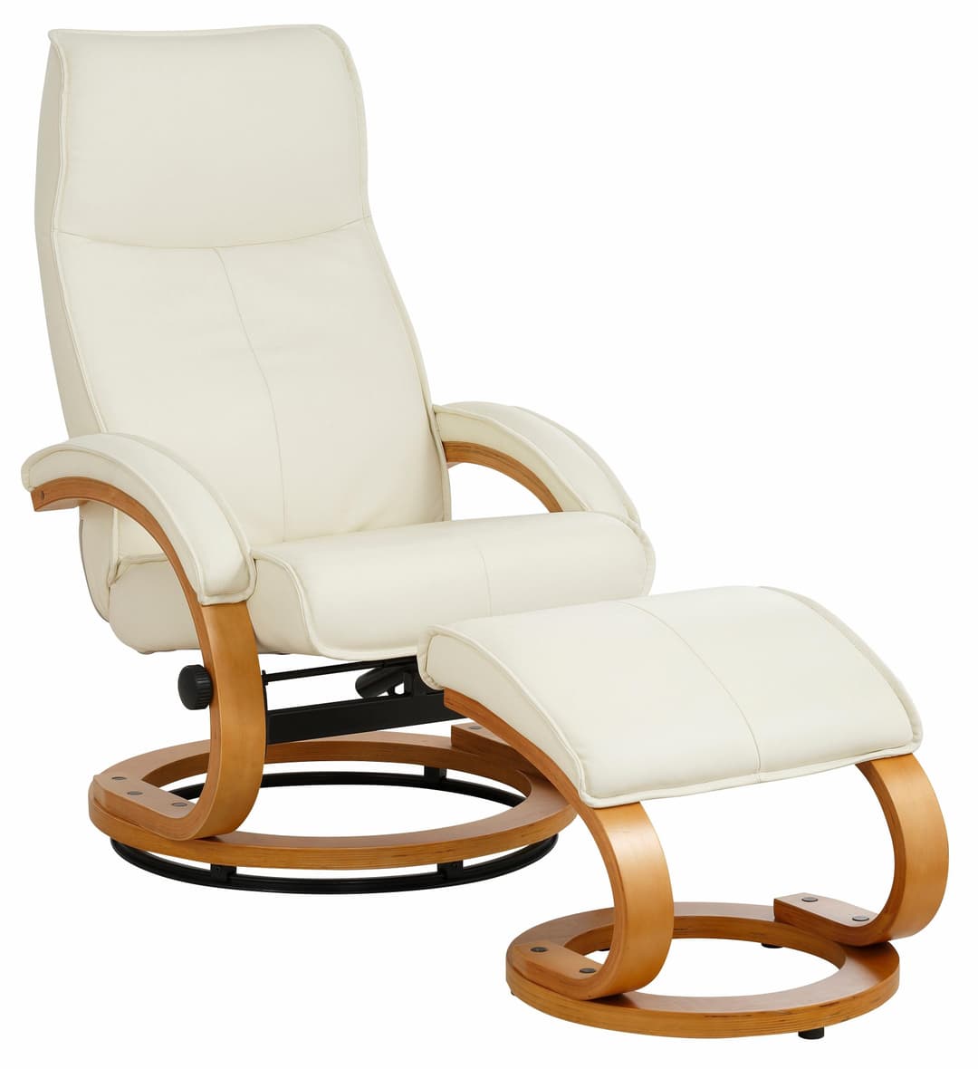 Home affaire Relaxsessel mit Hocker PARIS | Beige