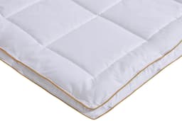 QUEENS TEXTILES Bettdecke Luxus | Weiß