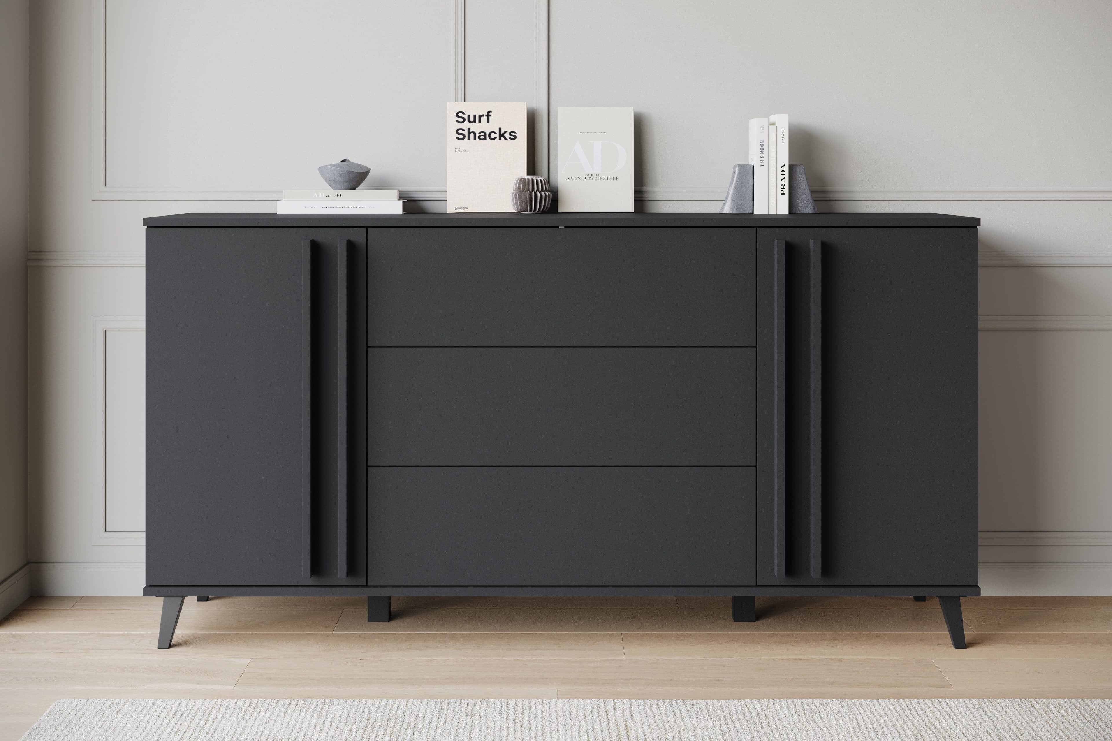 Home affaire Sideboard Helsinki | Schwarz