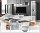 Home affaire Wohnwand VERA II | Braun 4