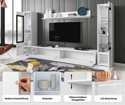 Home affaire Wohnwand VERA II | Braun
