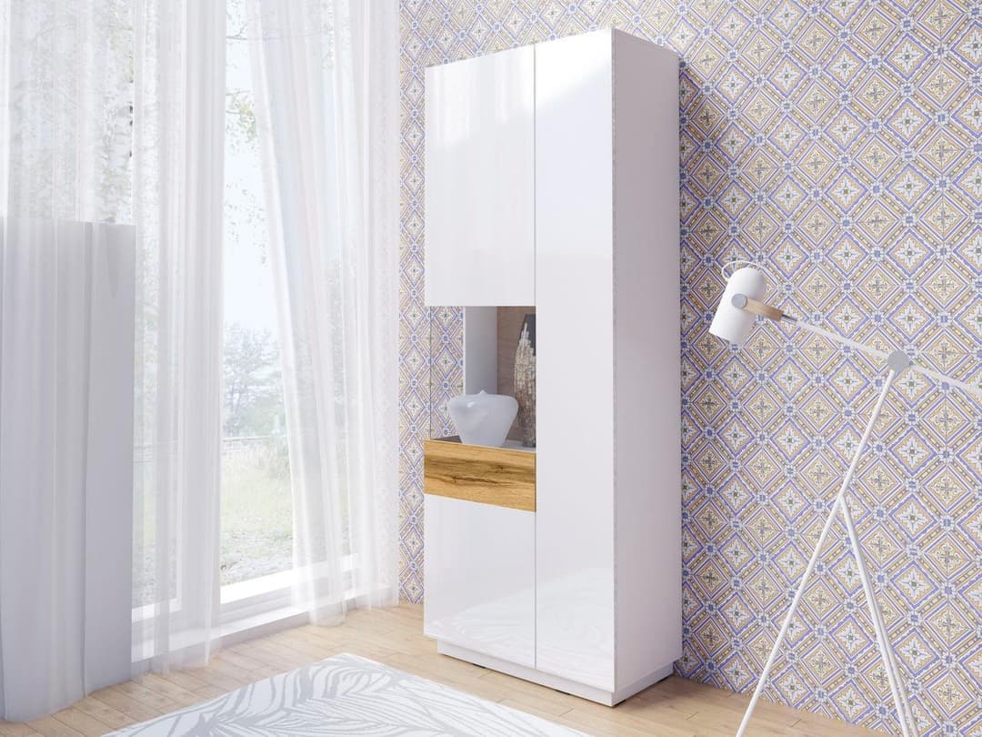 OTTO home Vitrine SILKE | Weiß