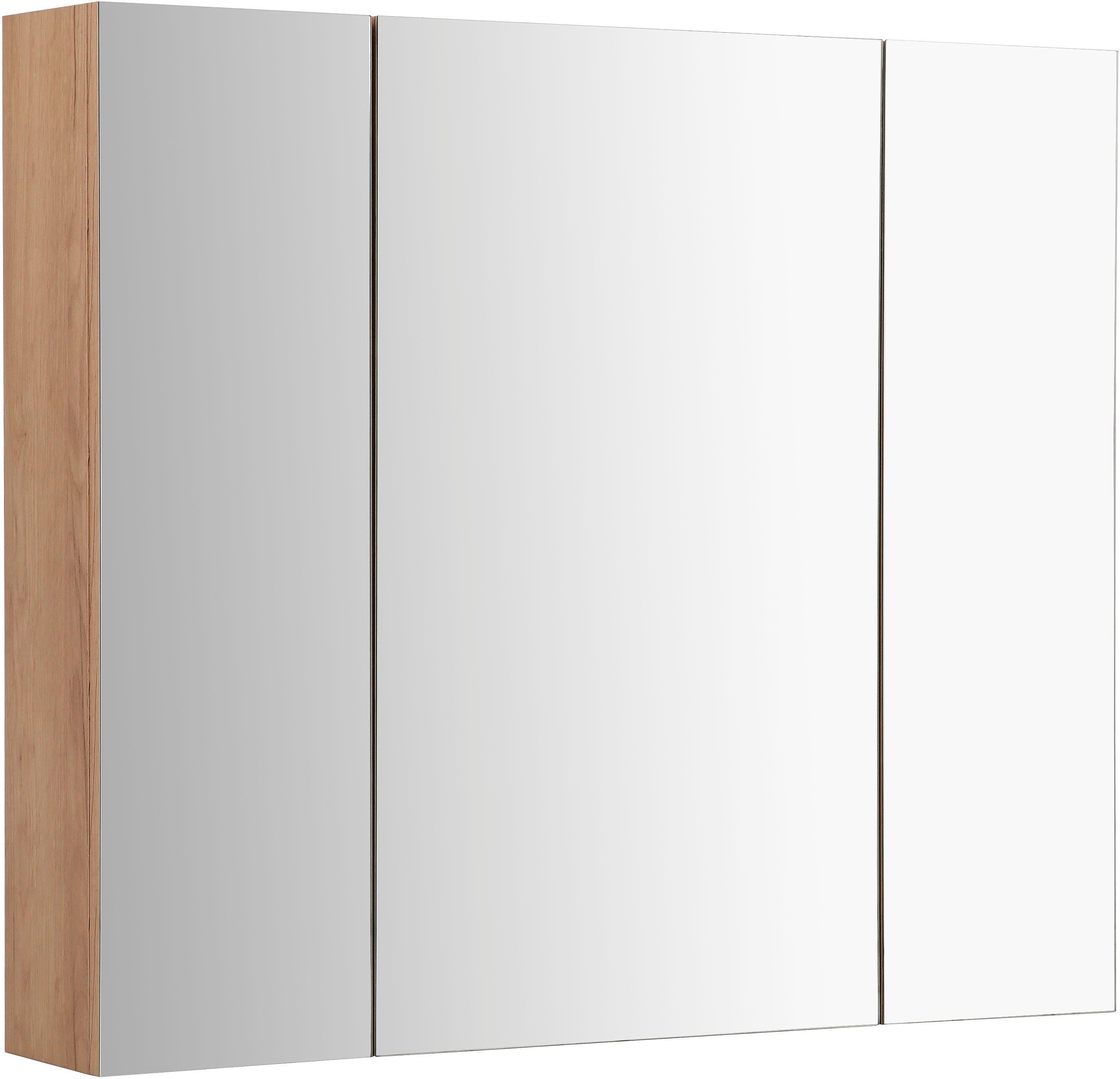 welltime Spiegelschrank Lund | Holztöne
