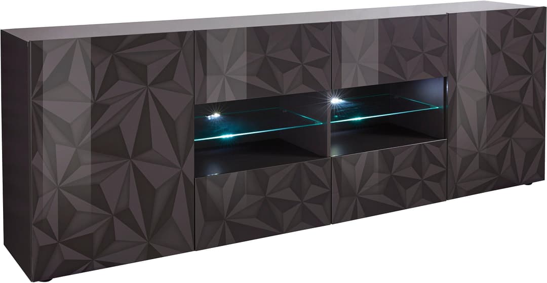 Home affaire Sideboard Prisma | Schwarz