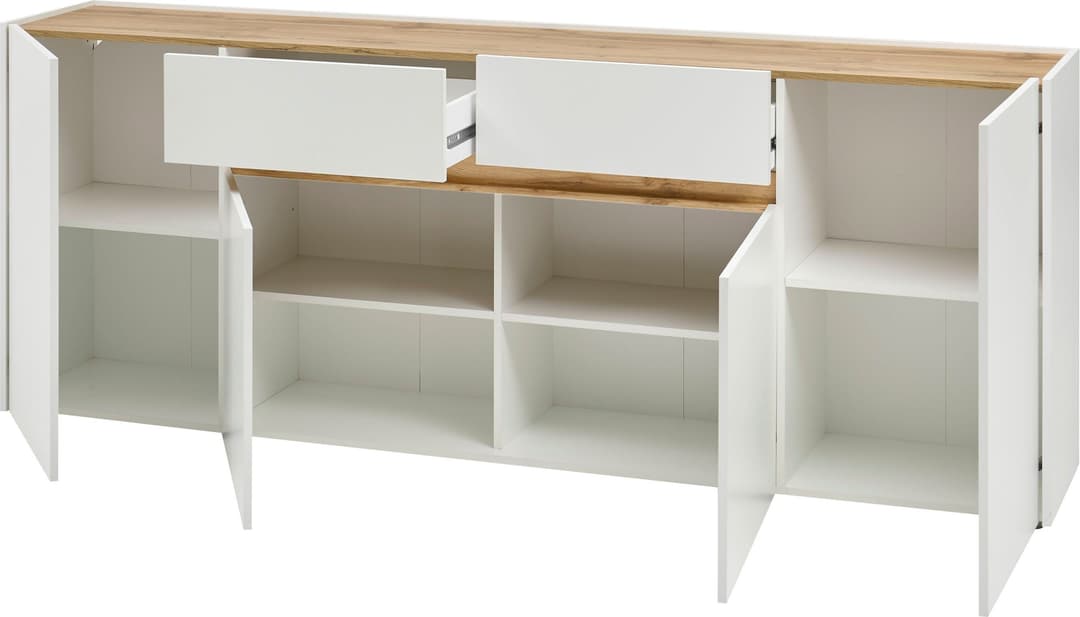 Home affaire Sideboard City/Giron | Weiß