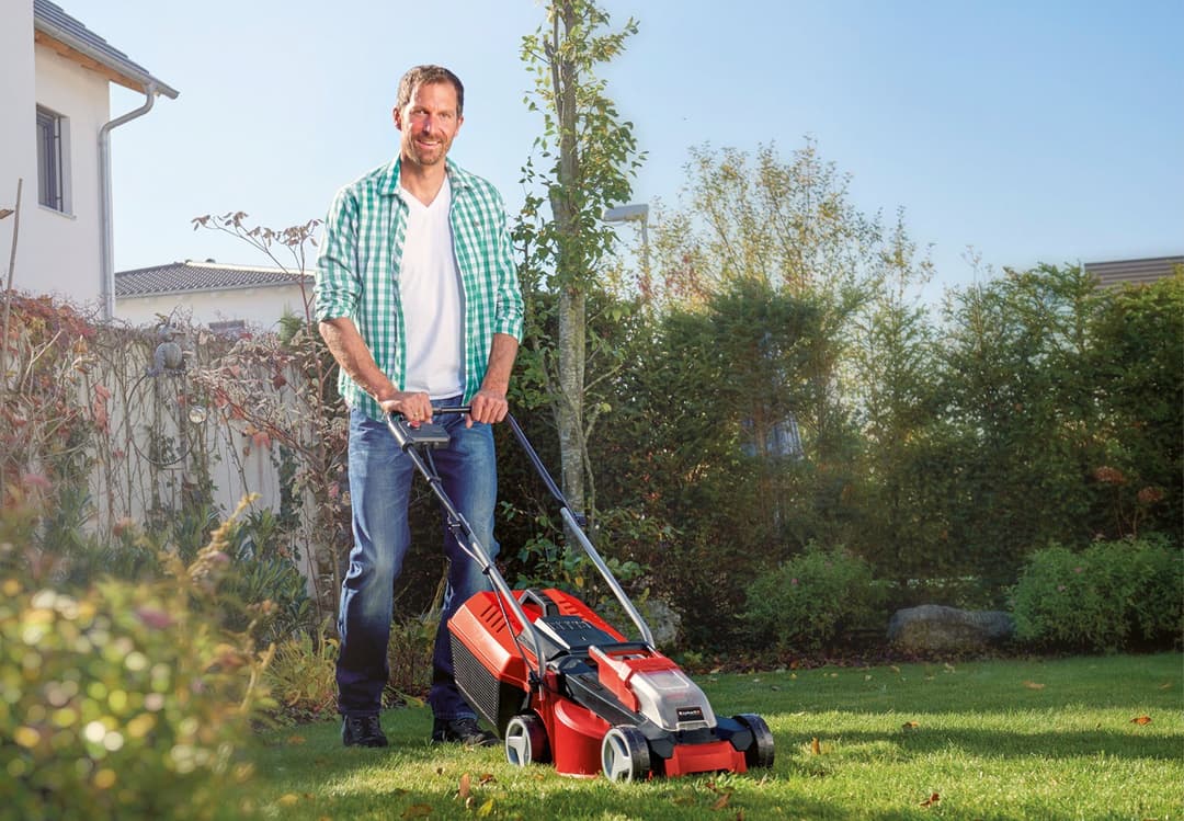 Einhell Akkurasenmäher GE-CM 18/30 Li SOLO | Rot