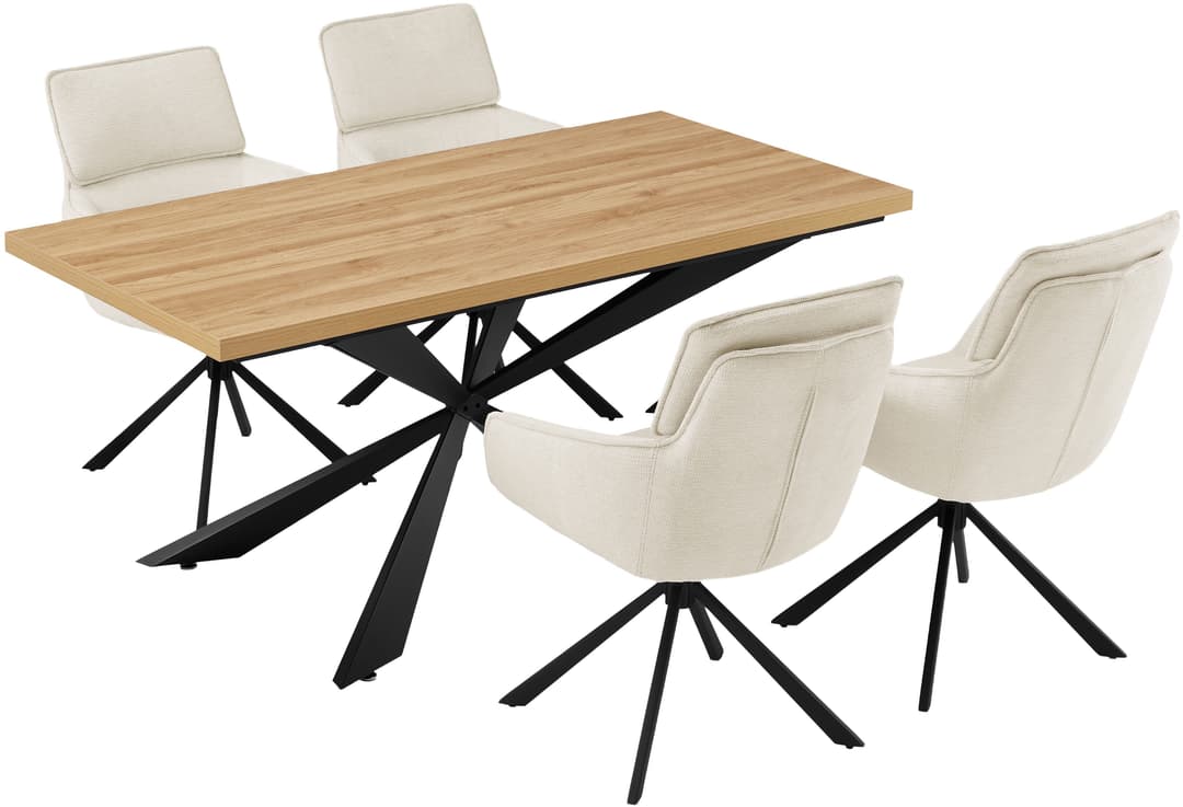 OTTO home Essgruppe Cusey | Holztöne