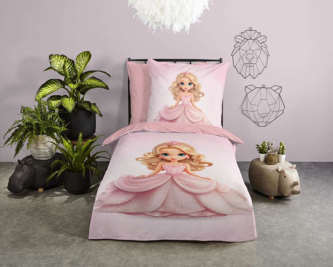 PURE luxury collection Kinderbettwäsche Bellas | Rosa