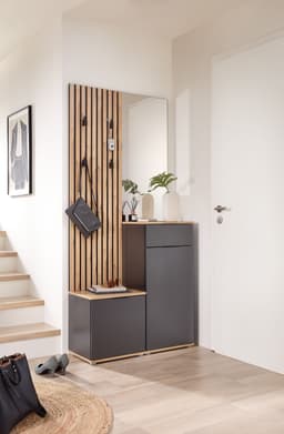 HBZ Kompaktgarderobe Simple | Grau
