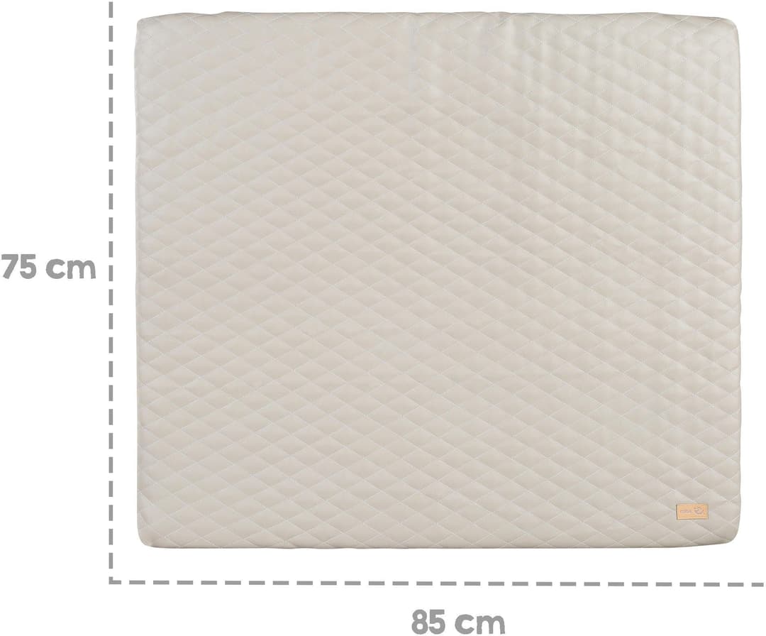 roba Wickelauflage Luxe, greyish gesteppt | Beige