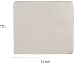 roba Wickelauflage Luxe, greyish gesteppt | Beige