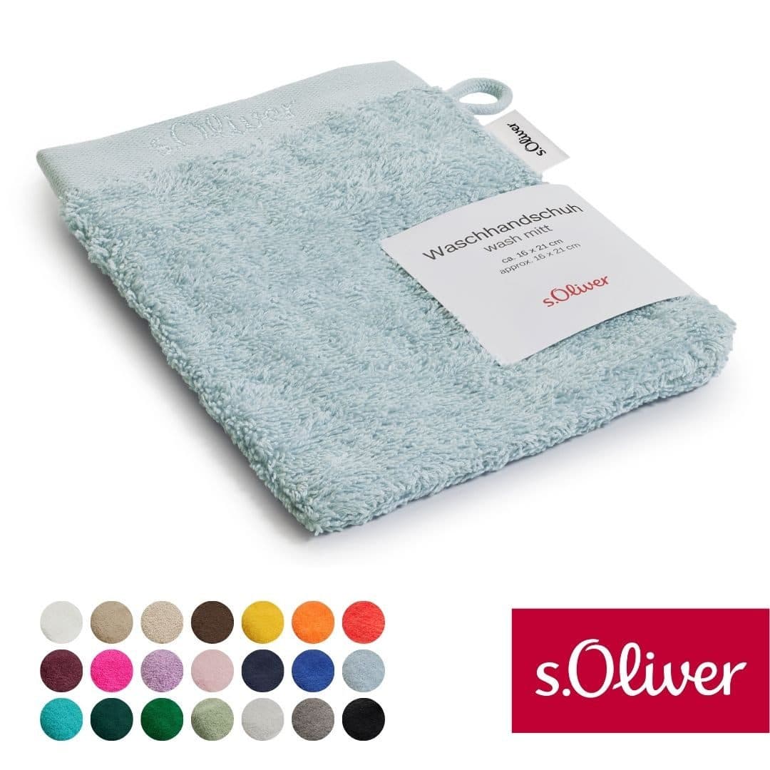 s.Oliver Waschhandschuh | Blau