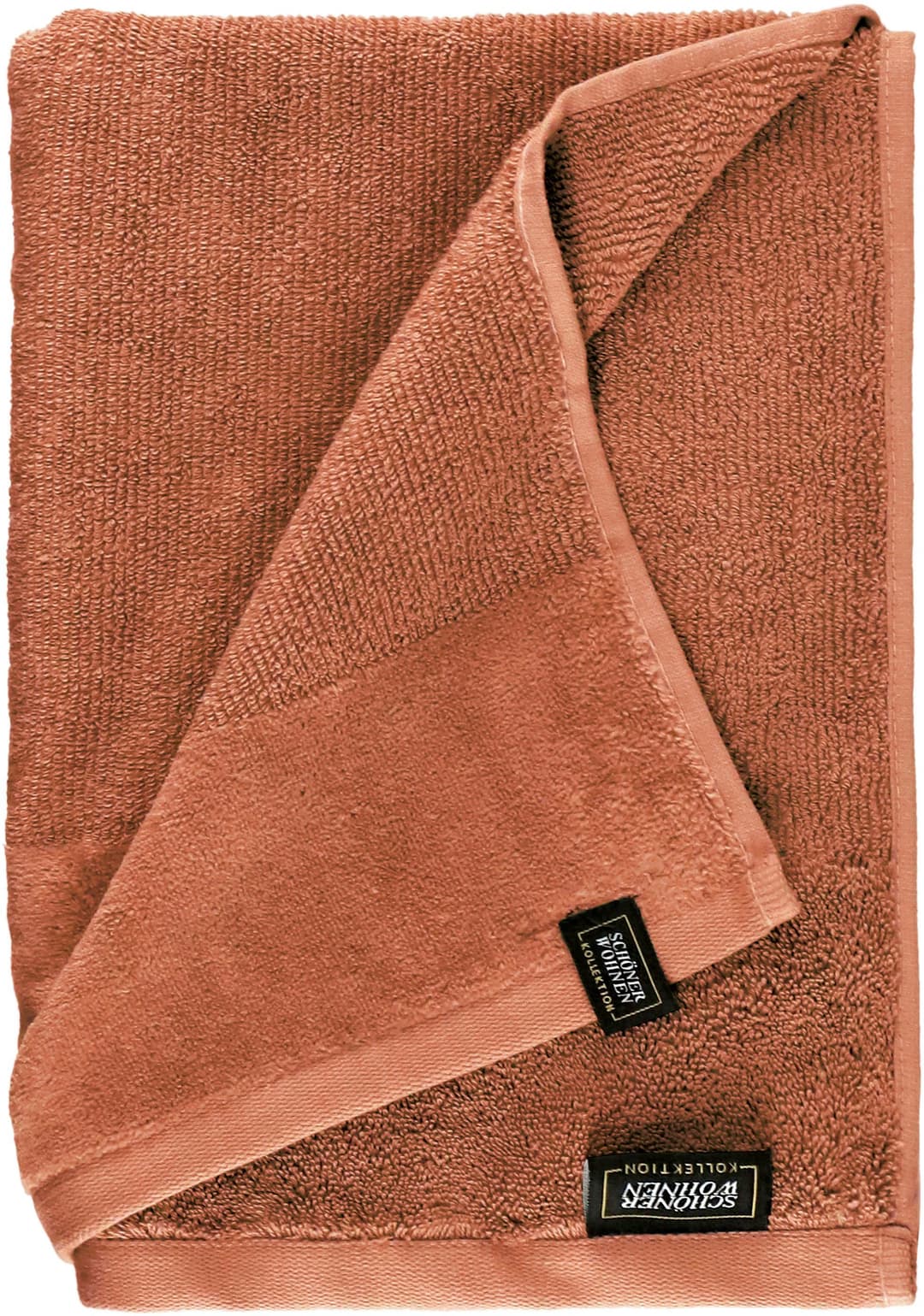 SCHÖNER WOHNEN-Kollektion Duschtuch Sense | Terrakotta