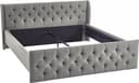 ATLANTIC home collection Polsterbett TAMINA | Grau 2