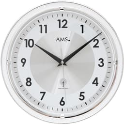 AMS Funkwanduhr F5945 | Silber