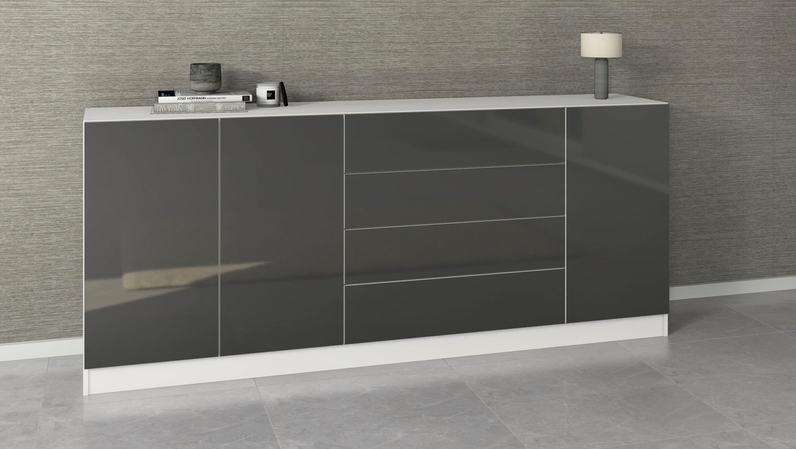 borchardt Möbel Sideboard Vaasa | Weiß