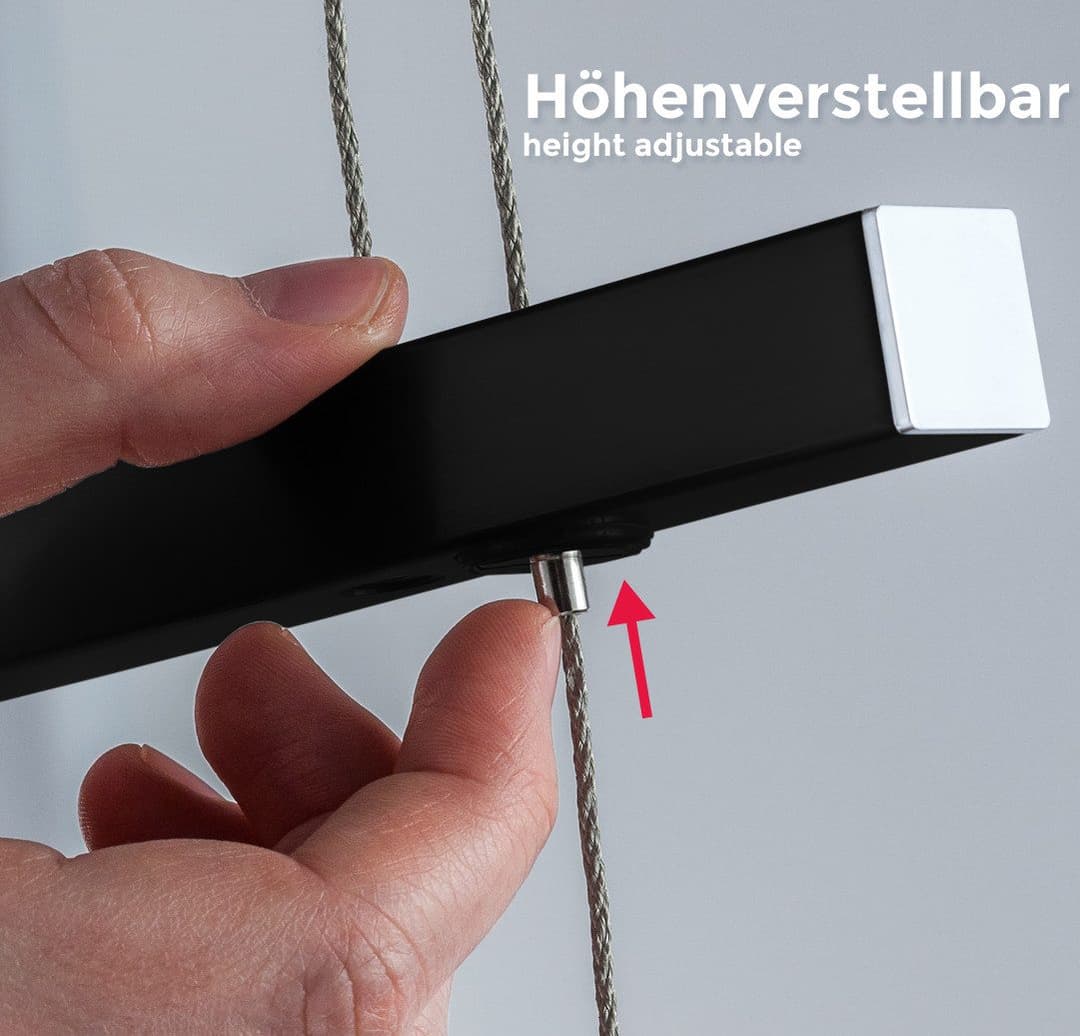 B.K.Licht LED Pendelleuchte BKL1491 | Schwarz