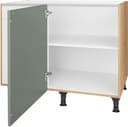 Nobilia Cascada Eckunterschrank | Grün 2