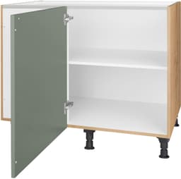 Nobilia Cascada Eckunterschrank | Grün