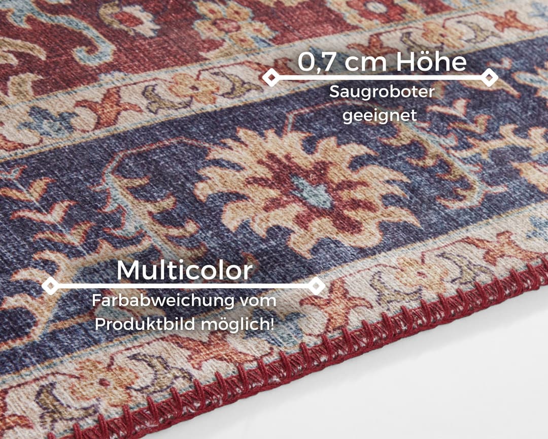 HANSE Home Teppich Vivana | Rot
