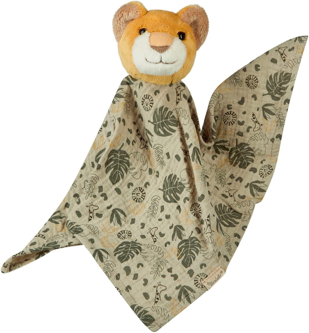 Sterntaler® Schmusetuch Löwe Leo, L | Beige